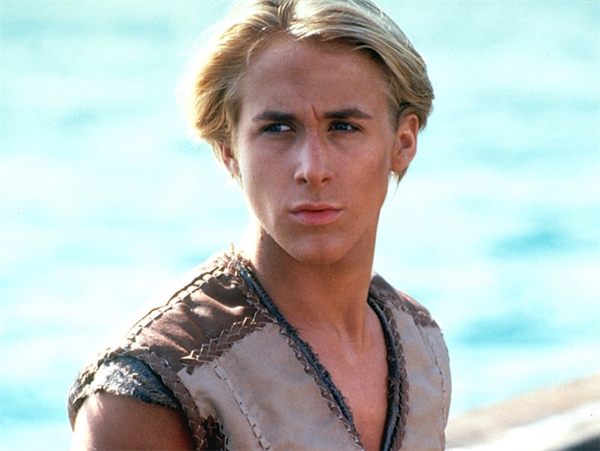 Ryan Gosling từ xưa đã cuốn hút với gương mặt điển trai, sáng sủa.
