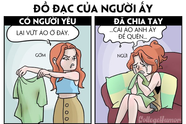 Chưa thấy tên người yêu nào ở bẩn như hắn hẳn là suy nghĩ quen thuộc của nhiều bạn gái khi đôi bên đã quá thân thiết với nhau, đến mức quần áo của hắn toàn là bạn giặt cho, khiến bạn phiền đến chết đi được. Thế nhưng bỗng một ngày chẳng còn phải giặt đồ cho tên vô dụng ấy nữa, quanh đi quẩn lại chỉ còn mỗi cái áo hắn gom sót ở đây, bạn lại không kiềm được nước mắt, không ngăn được mình nhớ da diết hơi ấm, mùi hương của con người ấy. Chưa thấy tên người yêu nào ở bẩn như hắn hẳn là suy nghĩ quen thuộc của nhiều bạn gái khi đôi bên đã quá thân thiết với nhau, đến mức quần áo của hắn toàn là bạn giặt cho, khiến bạn phiền đến chết đi được. Thế nhưng bỗng một ngày chẳng còn phải giặt đồ cho tên vô dụng ấy nữa, quanh đi quẩn lại chỉ còn mỗi cái áo hắn gom sót ở đây, bạn lại không kiềm được nước mắt, không ngăn được mình nhớ da diết hơi ấm, mùi hương của con người ấy.