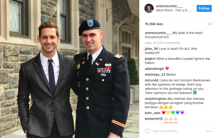 gay dating in the military