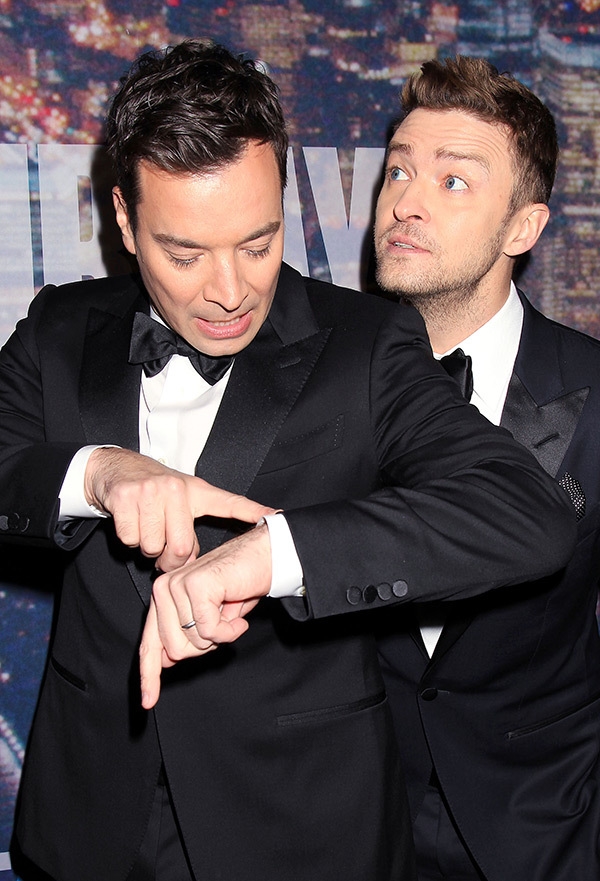 Justin Timberlake và Jimmy Fallon.