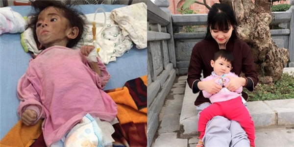 Hành động nhận nuôi bé Yến Nhi của cô gái 9X Phạm Thanh Tâm gây xúc động, chạm đến trái tim của nhiều người. (Ảnh: Internet)