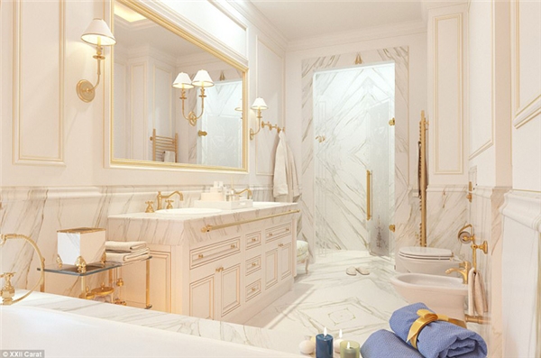 Đến Dubai ngắm bồn tắm triệu đô đầu tiên trên thế giới làm từ đá quý