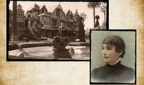 Biệt thự Winchester trong "huyền thoại" và bà góa phụ Sarah Winchester -chủ nhân căn biệt thự.