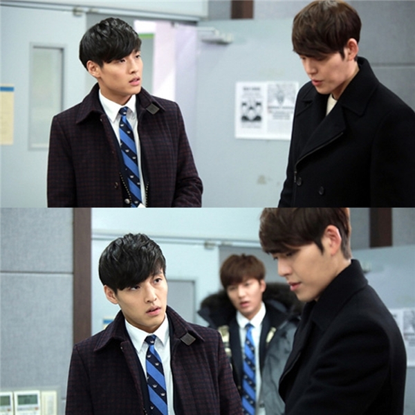 Kim Woo Bin và Kang Ha Neul từng hợp tác trong bộ phim đình đám The Heirs. Kim Woo Bin và Kang Ha Neul từng hợp tác trong bộ phim đình đám The Heirs.