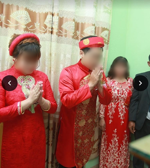 Gia đình Trang phải "cưới chạy" khi con gái đã mang thai 3 tháng. (Ảnh: Internet)
