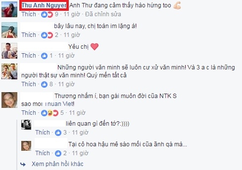 Sao Viet dong loat 'chuc mung' Duong My Linh vua chia tay Bang Kieu