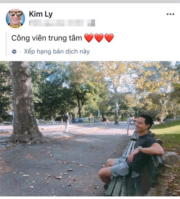 Kim Lý cũng đăng ảnh ngồi ở công viên giống Hồ Ngọc Hà. - Tin sao Viet - Tin tuc sao Viet - Scandal sao Viet - Tin tuc cua Sao - Tin cua Sao