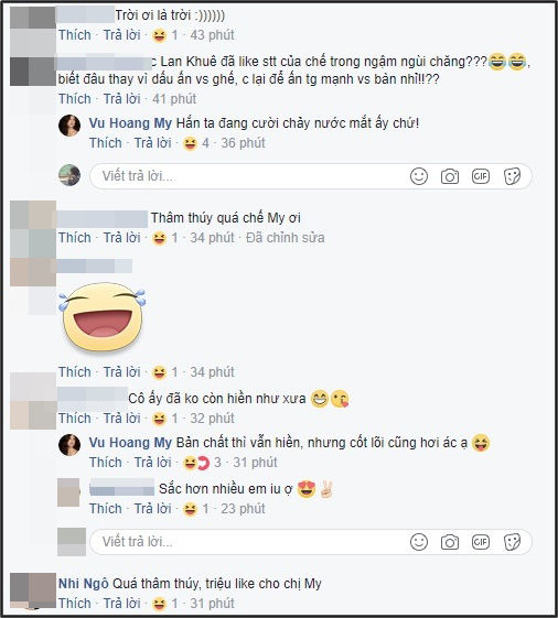Rất nhiều bạn bè, khán giả của Hoàng My cũng nhận định Á hậu quá thâm thúy. - Tin sao Viet - Tin tuc sao Viet - Scandal sao Viet - Tin tuc cua Sao - Tin cua Sao