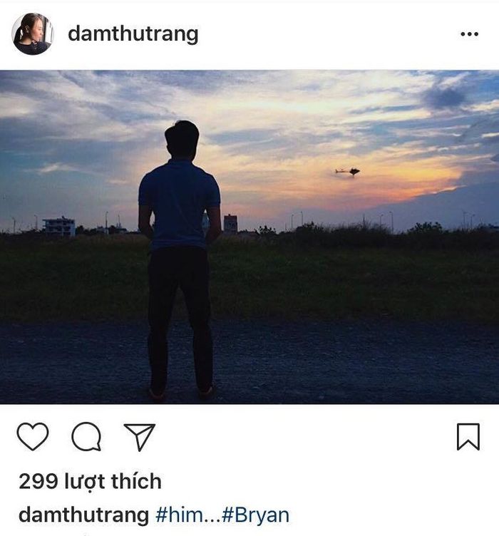 Chia sẻ của Đàm Thu Trang mới đây trên Instagram về hình ảnh của Cường Đôla.  - Tin sao Viet - Tin tuc sao Viet - Scandal sao Viet - Tin tuc cua Sao - Tin cua Sao
