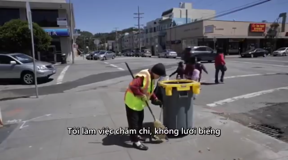 Câu chuyện mẹ đơn thân người Việt nói về nghề quét rác ở Mỹ hút hơn 11 triệu lượt xem