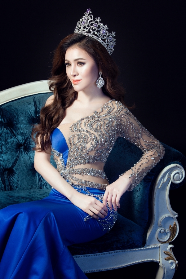 Lá» diá»n trang phá»¥c dáº¡ há»i cá»§a ThÆ° Dung trÆ°á»c thá»m chung káº¿t Miss Eco International 2018