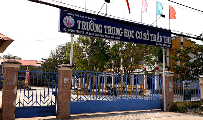 
Trường Trần Thi nơi em Thành học (ảnh: Zing)