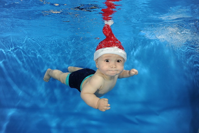 
Ngày nay, việc dạy trẻ học bơi từ nhỏ luôn được khuyến khích
