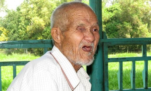 
Ông Nguyễn Văn Cưng, người đã bị cướp mất 25 cây vàng