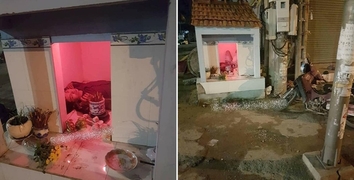Mặc kệ tháng cô hồn, nam thanh niên nhậu say vẫn ngang nhiên chui vào miếu thờ ngủ nhờ lúc 3h sáng Mặc kệ tháng cô hồn, nam thanh niên nhậu say vẫn ngang nhiên chui vào miếu thờ ngủ nhờ lúc 3h sáng