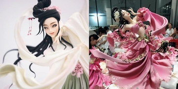 Chiêm ngưỡng tác phẩm bánh kem "đẹp hơn tranh vẽ" của “ông hoàng đồ ngọt” Trung Hoa Chiêm ngưỡng tác phẩm bánh kem "đẹp hơn tranh vẽ" của “ông hoàng đồ ngọt” Trung Hoa
