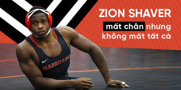 Câu chuyện về chàng đô vật đầy nghị lực Zion Shaver - không có chân nhưng chưa từng ngừng tập luyện Câu chuyện về chàng đô vật đầy nghị lực Zion Shaver - không có chân nhưng chưa từng ngừng tập luyện