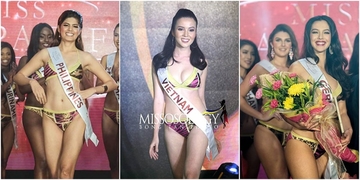 Huỳnh Thúy Vi khoe đường cong nóng bỏng trong phần thi bikini ở Hoa hậu châu Á Thái Bình Dương 2018 Huỳnh Thúy Vi khoe đường cong nóng bỏng trong phần thi bikini ở Hoa hậu châu Á Thái Bình Dương 2018