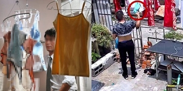 Bắt tên trộm biến thái trộm áo ngực phụ nữ trong chung cư cao cấp ở Sài Gòn Bắt tên trộm biến thái trộm áo ngực phụ nữ trong chung cư cao cấp ở Sài Gòn
