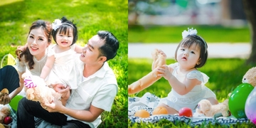 Cận vẻ đáng yêu của công chúa nhà diễn viên Thiên Bảo và vợ kém 16 tuổi Cận vẻ đáng yêu của công chúa nhà diễn viên Thiên Bảo và vợ kém 16 tuổi