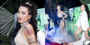 BB Trần diện váy xẻ cao, khoe vũ đạo nóng bỏng trong buổi tiệc dành cho cộng đồng LGBT BB Trần diện váy xẻ cao, khoe vũ đạo nóng bỏng trong buổi tiệc dành cho cộng đồng LGBT