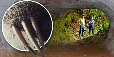 Thực hư chuyện người khổng lồ xây hang động ngàn năm tại Brazil