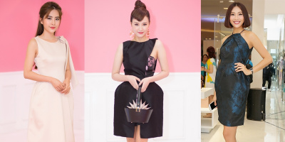 Dàn mỹ nhân đình đám Vbiz đọ sắc với váy áo thanh lịch