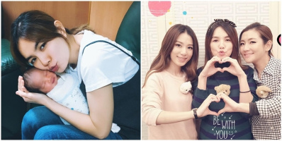 Ella sinh con trai, "thiên đoàn" S.H.E khóc ngất vì hạnh phúc
