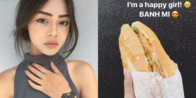Dân mạng thích thú khi Lily Maymac khoe ảnh bánh mì Việt Nam
