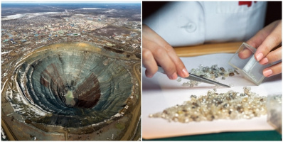 Choáng ngợp với sự hùng vĩ của mỏ kim cương lớn nhất thế giới