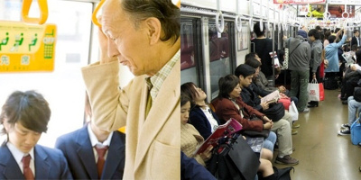 Vì sao trên tàu điện ngầm Nhật, thanh niên ngồi còn người già đứng