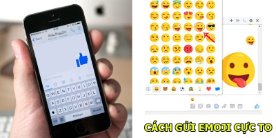 Facebook Messenger vừa cho gửi emoji cực to, hãy thử ngay nào