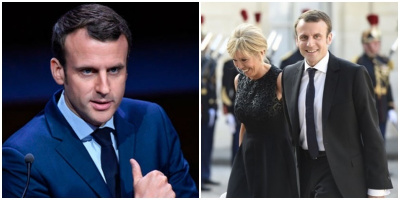 Bất ngờ trước tân Tổng thống Pháp đẹp trai và người vợ lớn hơn 25 tuổi