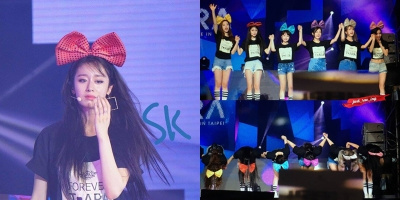 T-ara khóc nức nở trong concert cuối cùng có 6 thành viên tại Đài Loan