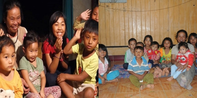 Rơi nước mắt chuyện người mẹ dân tộc nghèo nuôi 9 đứa trẻ mồ côi