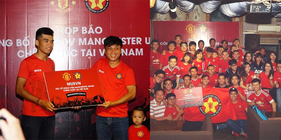 Manchester United xác nhận hội cổ động viên chính thức tại Việt Nam