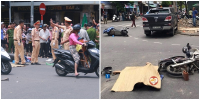 Đà Nẵng: Xe "điên" tông liên hoàn khiến 3 người thương vong