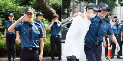 Sau Eunhyuk, đến lượt Dong Hae xuất ngũ trong vòng tay chào đón của Suju