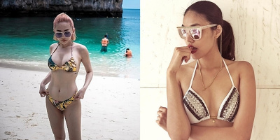 Mỹ nhân Việt "đốt mắt" fan bằng trang phục bikini nóng bỏng