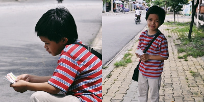 "Kỳ nghỉ hè" nặng trĩu của đứa trẻ bán vé số trên hè phố Sài Gòn