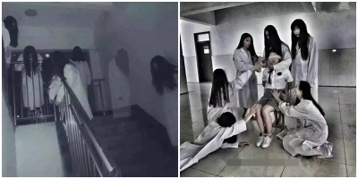 Bộ ảnh kỷ yếu “hồn ma trong trường học” khiến ai yếu tim cũng phải khóc thét