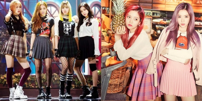 "Cuộc chiến" váy khốc liệt giữa Red Velvet và Black Pink
