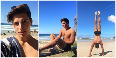 Rụng rời với chàng trai mặt đẹp, thân hình chuẩn "hot" nhất bãi biển mùa hè này
