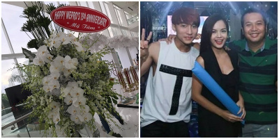 Mỹ Tâm gửi hoa, Sơn Tùng M-TP bất ngờ vắng mặt trong sinh nhật công ty cũ