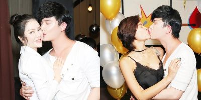 Nathan Lee hôn má Lý Nhã Kỳ, "khoá môi" Phương Mai trong sinh nhật