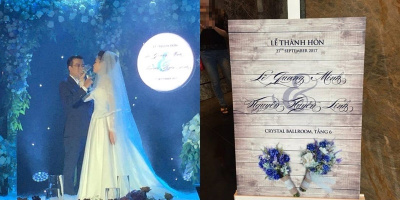Đám cưới lãng mạn của BTV Quang Minh và bà xã xinh như Hoa hậu
