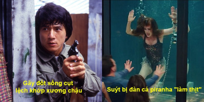 Vì đóng phim mà suýt bỏ mạng, đừng hỏi vì sao diễn viên được trả nhiều tiền vậy!