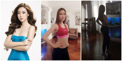 Hoa hậu Mỹ Linh tự tin thể hiện khả năng catwalk điêu luyện trước thềm Miss World 2017