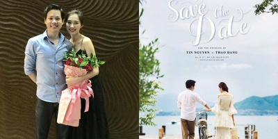 Hé lộ thiệp cưới của Hoa hậu Đặng Thu Thảo và bạn trai đại gia