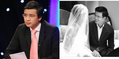 BTV Quang Minh kết hôn ở tuổi 41 với bà xã "xinh như Hoa hậu"?